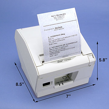 Star TSP800 Prescription printer